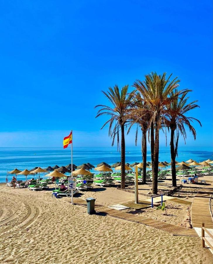 Benalmadena Beach Apartamento Con Vistas Al Mar Y Parking Privado Incluido Dış mekan fotoğraf